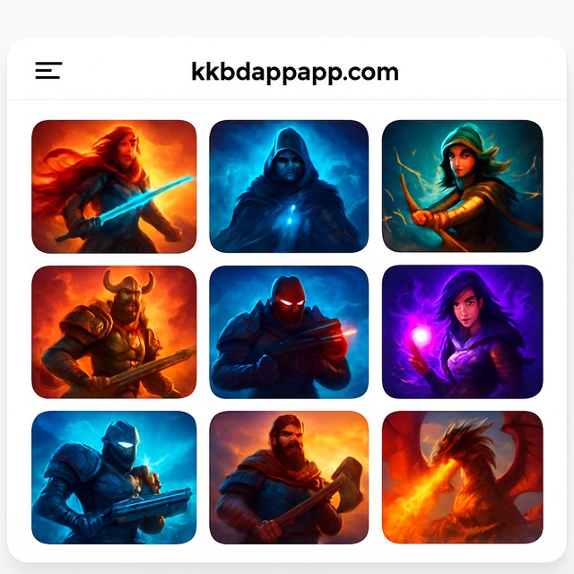 KKBD App-এ সব গেমিং